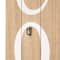Glitzhome® 5ft. Brown Welcome Wood Porch Sign with 4 Changeable Wreaths